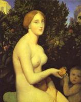 Ingres, Jean Auguste Dominique - Venus at Paphos II